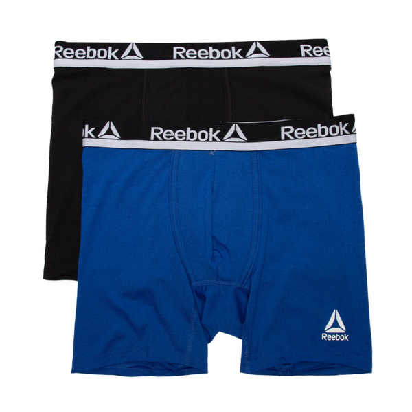 2-Pack Reebok Men's 2 Count Performance Boxer Briefs (Various)