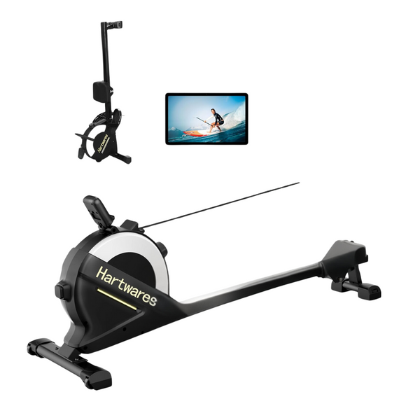 Hartwares 77lbs 16 Levels Of Quiet Resistance Magnetic Rowing Machines