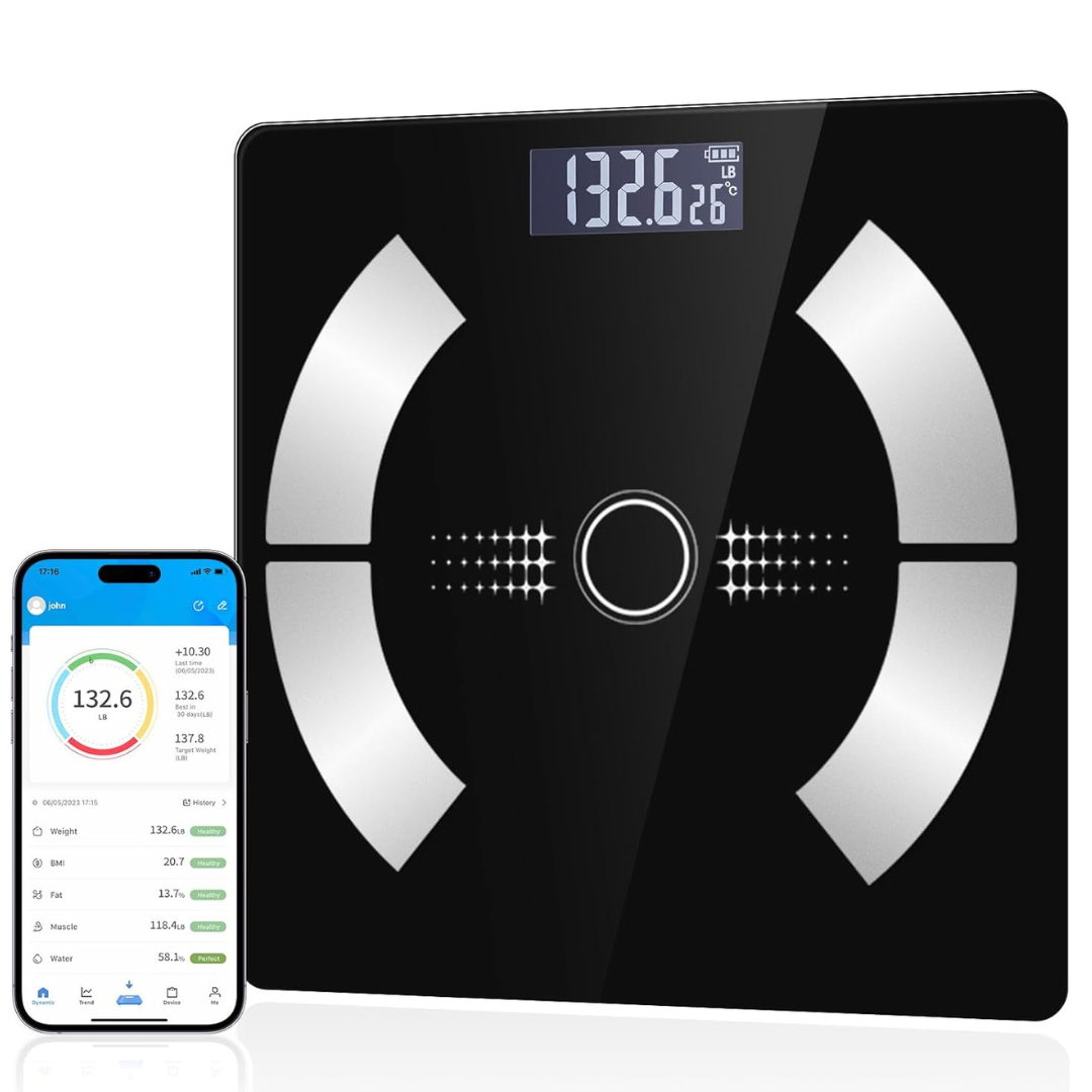 Digital Simple And Practical Body Fat Scale With LED Display