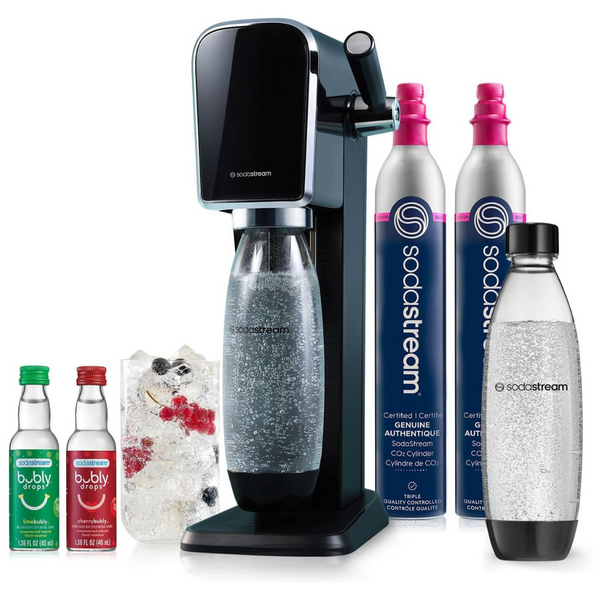 SodaStream Art Sparkling Water Maker Bundle (Black)