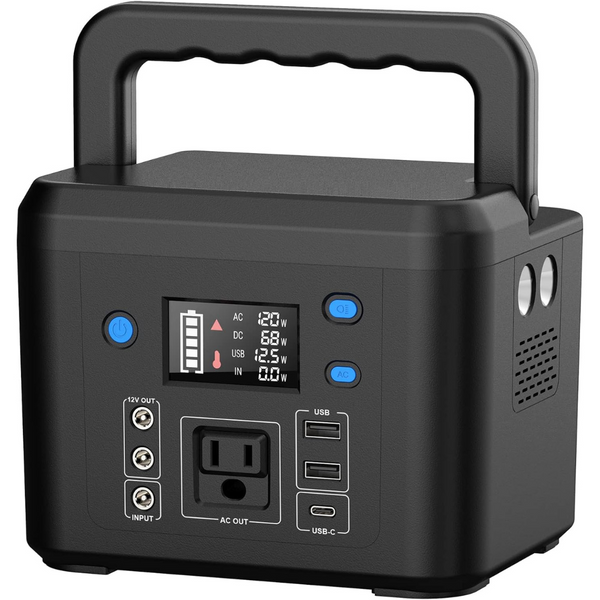 Powkey 200W 120Wh/33,000mAh Portable Power Station