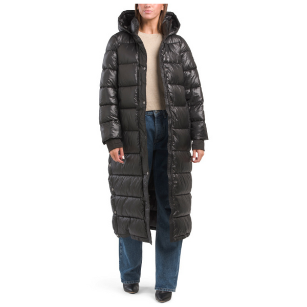 BCBGMAXAZRIA Long Maxi Puffer