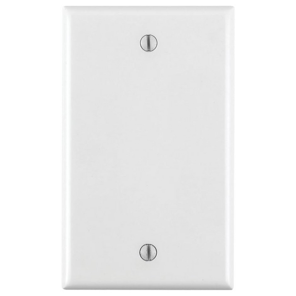 Leviton 1-Gang No Device Blank Box Mount Nylon Wallplate