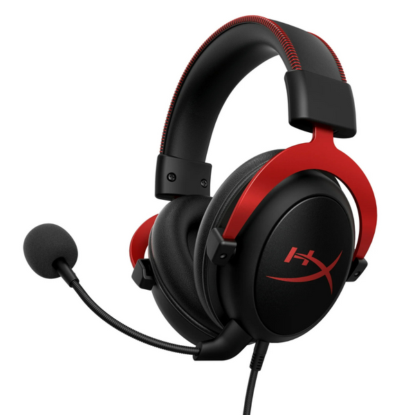 HyperX Cloud II Wired Gaming Headset (Red)