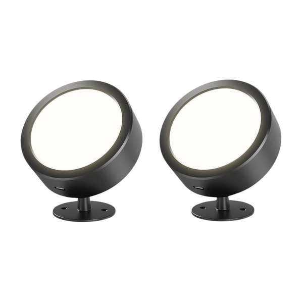 2-Pack Ezvalo 5500mAh Rechargeable LED Wall Mounted Lights