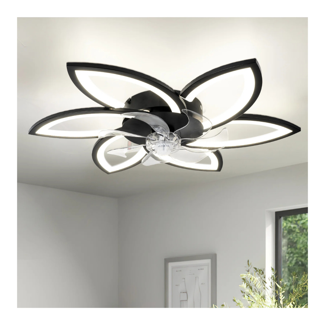 Wrought Studio Acea 29.53'' 7 Blade Ceiling Fan With LED Lights