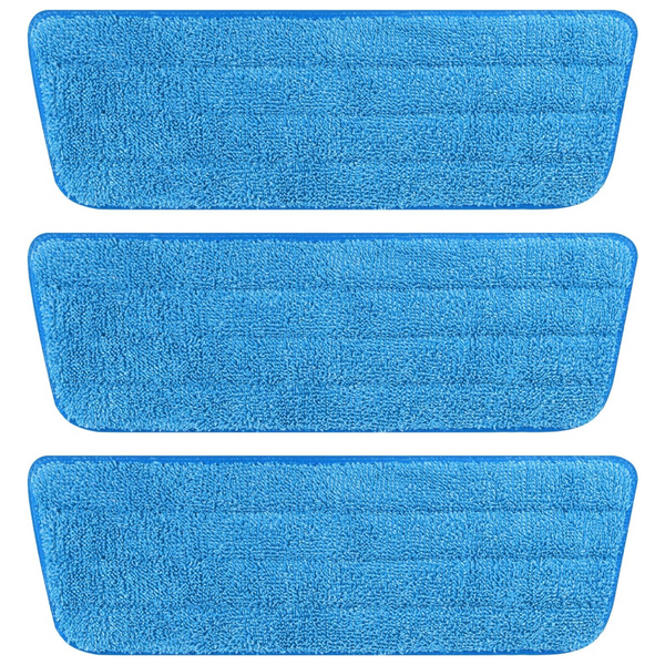 3-Pack AmaVins Microfiber Reusable Mop Pads