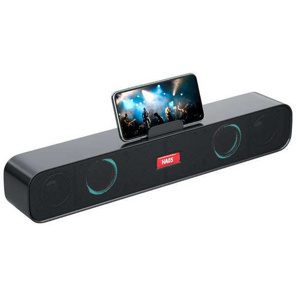 DE HILEFFE HA05-A02 USB 2.2-Channel Bluetooth Sound Bar