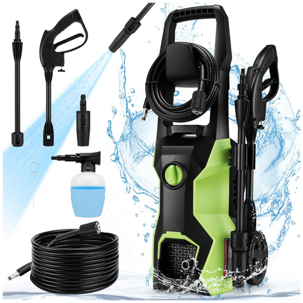 TEANDE 1700W Power Electric 1.8GPM Pressure Washer