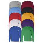 4-Pack Pacific Polo Club Men's Cotton Long Sleeve T-Shirts