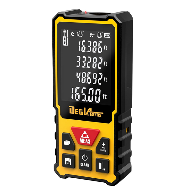 DegLasers 165ft Laser Distance Measurement Tool