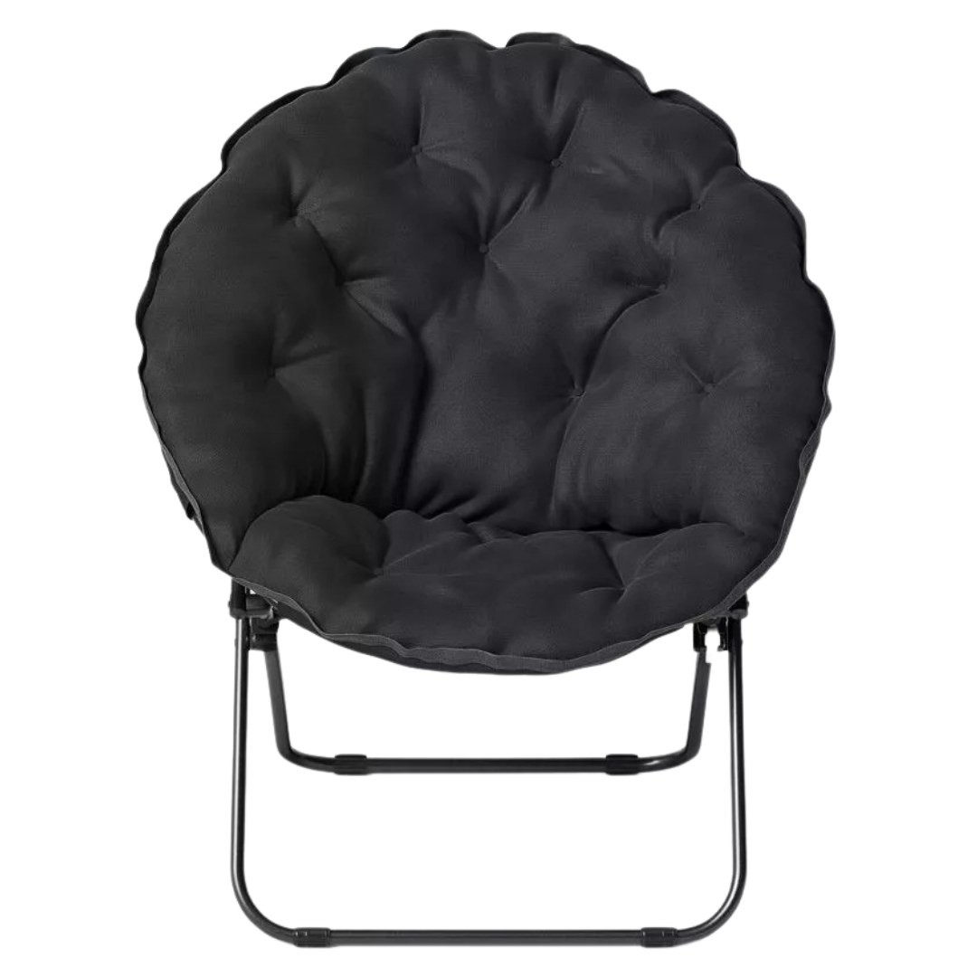 Room Essentials Soft Fabric Upholstered Dish Chair