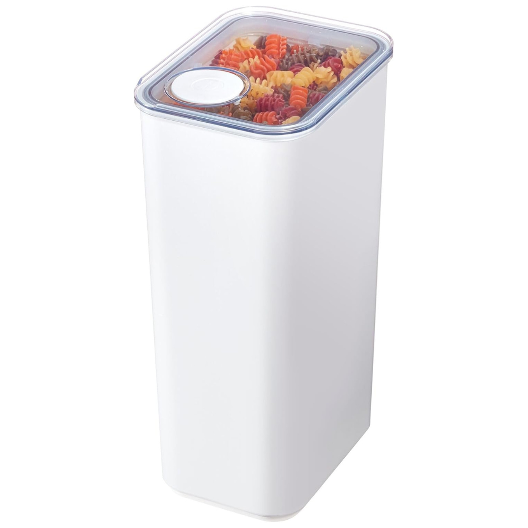 iDesign Recycled Plastic XL Dry Goods Kitchen Canister with Airtight Lid