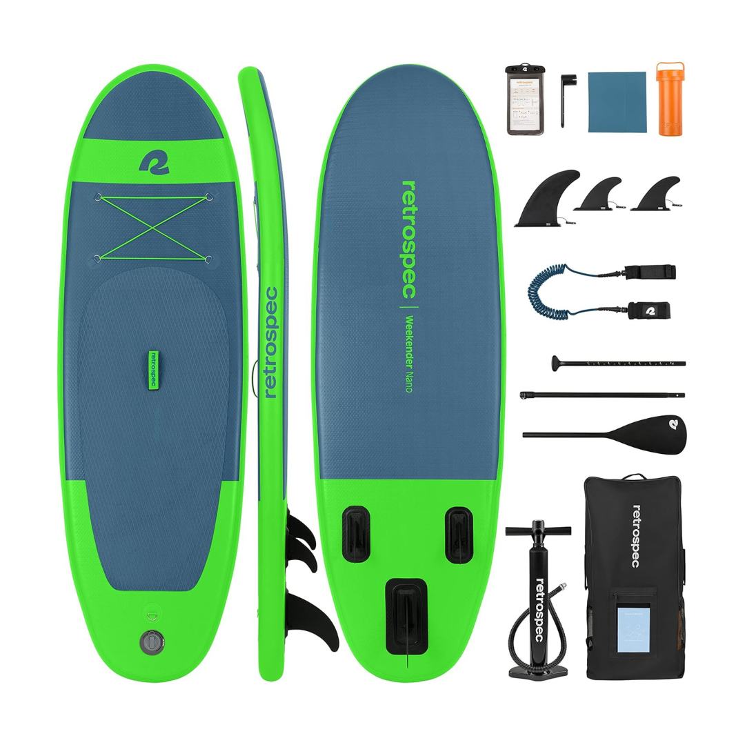 Retrospec Weekender-Nano 8ft. Inflatable Stand Up Paddleboard