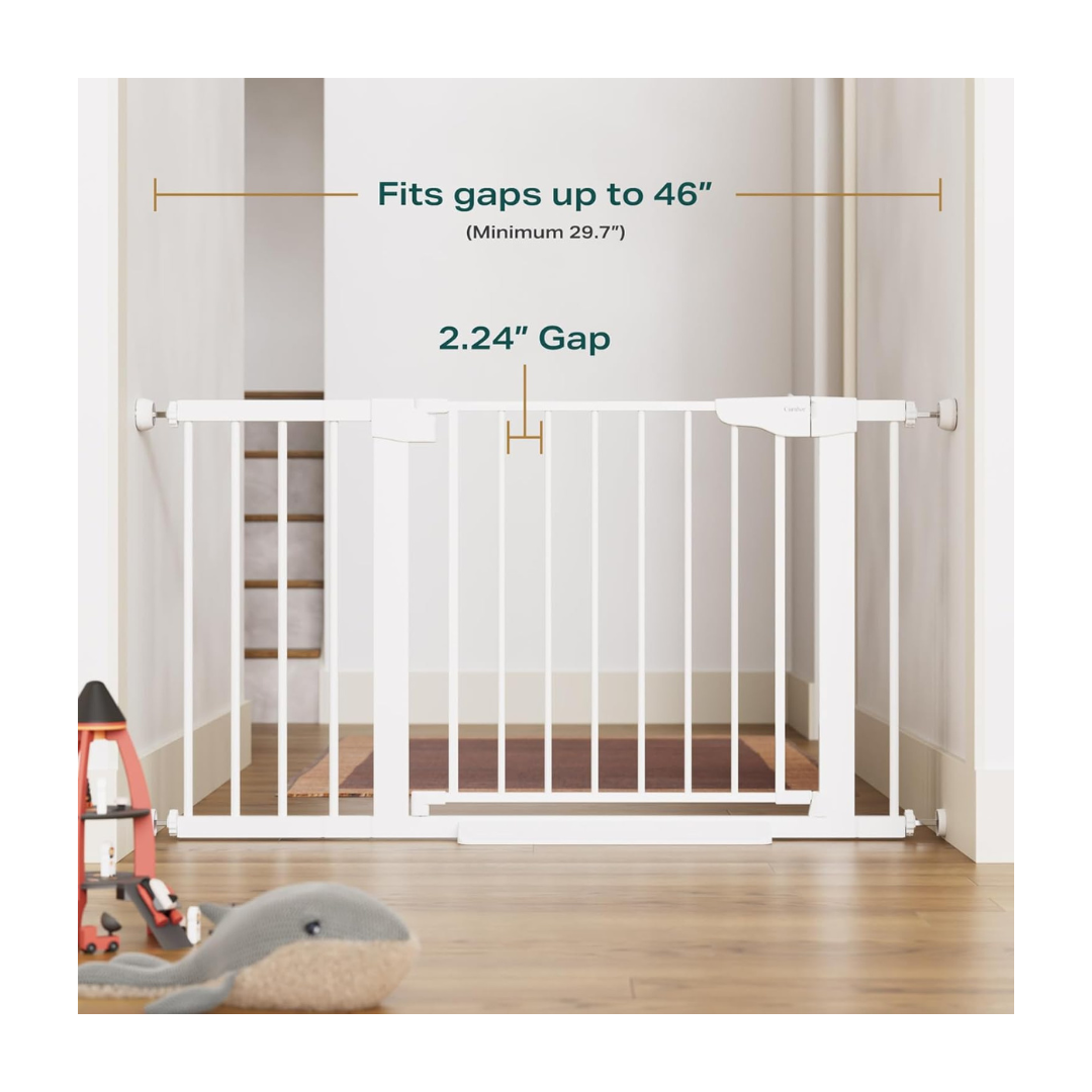 Mom's Choice Awards Winner 29.7-46" Auto Close Baby Gate