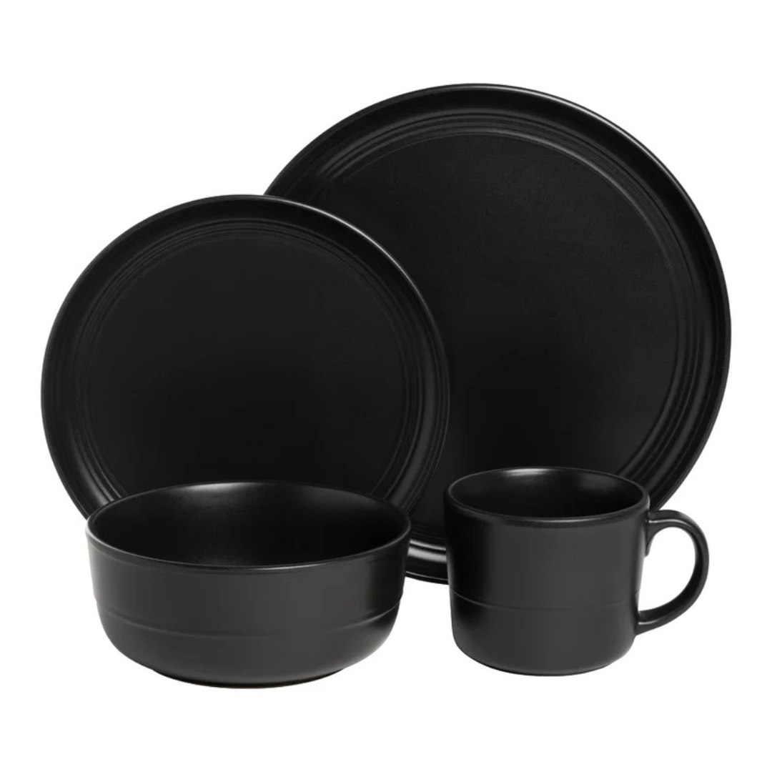 16-Piece 10 Strawberry Street Double Line Dinnerware Set