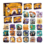 24-Pack Kids Halloween Party Favor Jigsaw Puzzles