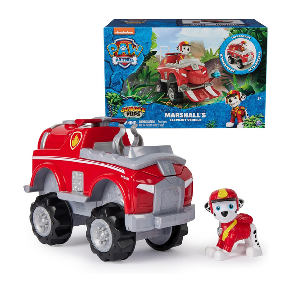 Paw Patrol Jungle Pups Marshall Elephant Toy Truck