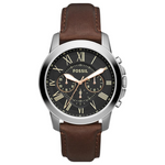 Fossil Grant Men's Leather Watch