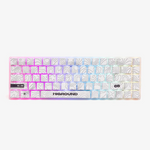 Higround Basecamp 65 Snow Stone 65% Wired Mechanical Gaming Keyboard