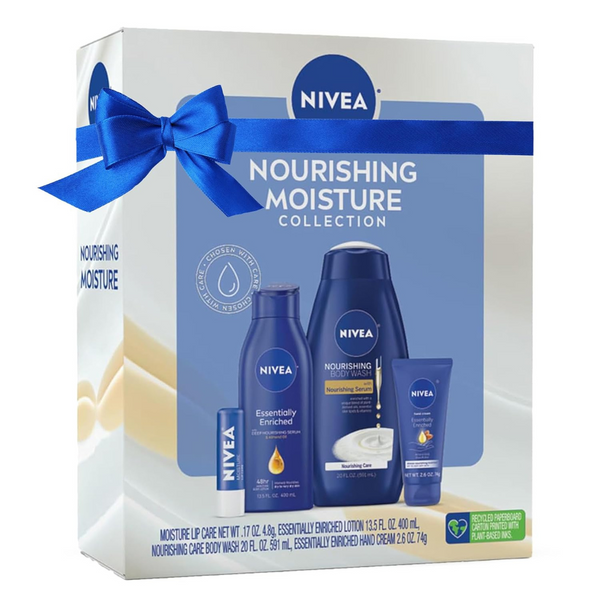 4-Piece NIVEA Winter Wonders Skin Care Gift Set