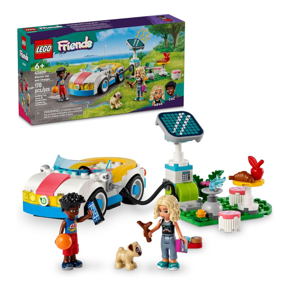 LEGO Friends Electric Car And Charger Building Toy