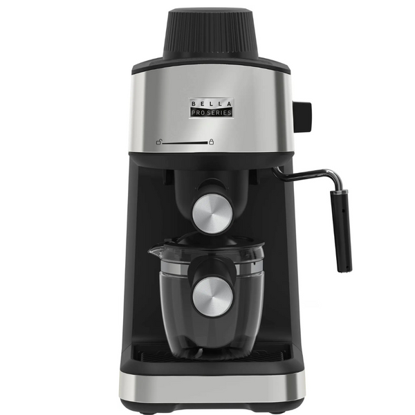 Bella Pro Series Steam Espresso Machine (Black)