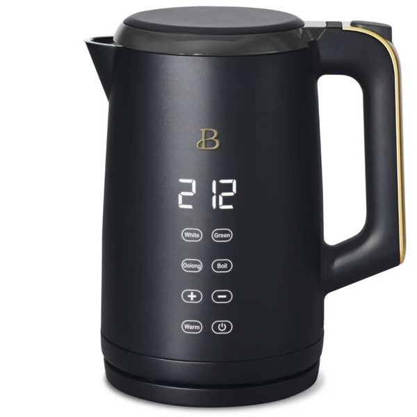 1.7-Liter 1500W Electric Kettle with One-Touch Activation (Black Sesame)