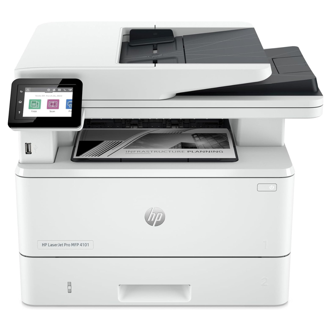 HP LaserJet Pro MFP 4101fdw Wireless Network Monochrome Laser Printer