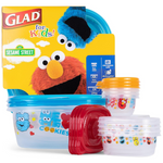 9-Count GladWare Sesame Street Food Storage Containers With Lids