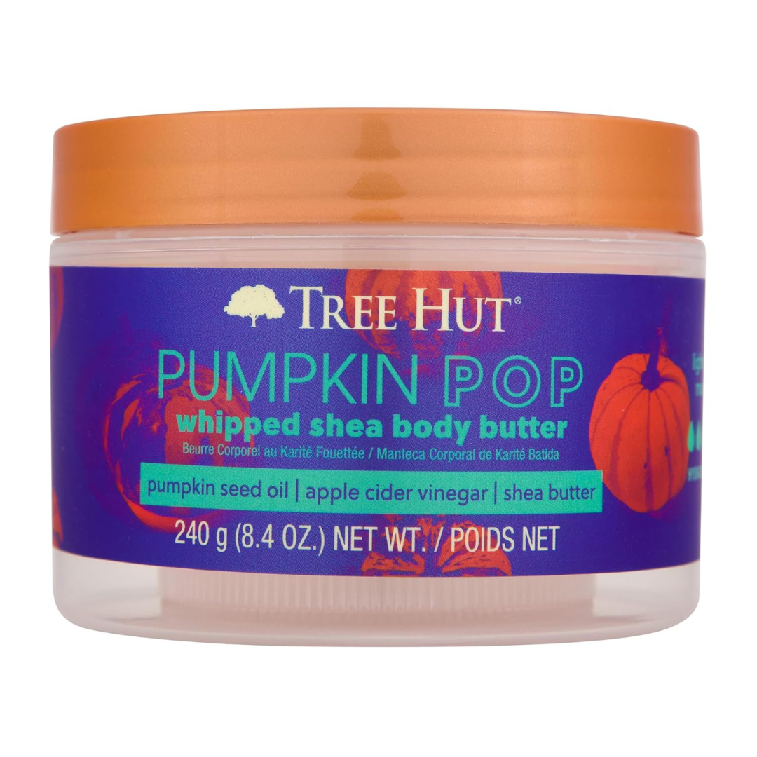 Tree Hut Pumpkin Pop Whipped Shea Body Butter, 8.4 Fl Oz.