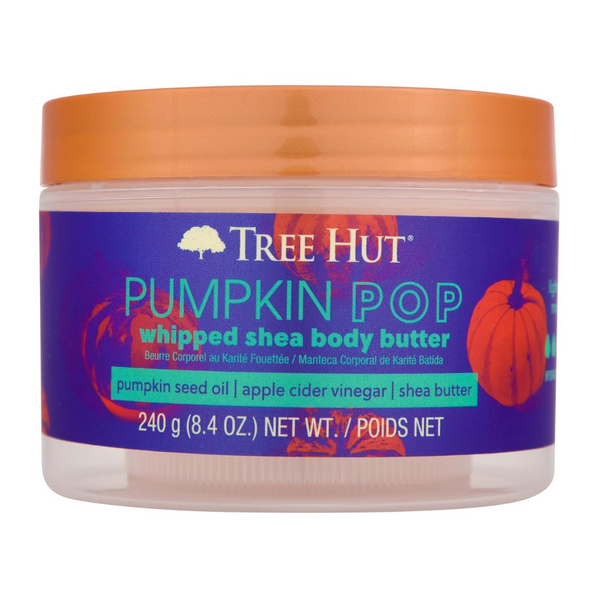 Tree Hut Pumpkin Pop Whipped Shea Body Butter, 8.4 Fl Oz.