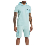 2 Piece Men's Short Sets Summer Outfits (Various)