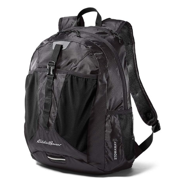 Eddie Bauer Stowaway Packable Ripstop Polyester Backpack