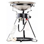 King Kooker 24WC 12" Portable Propane Outdoor Cooker With Wok