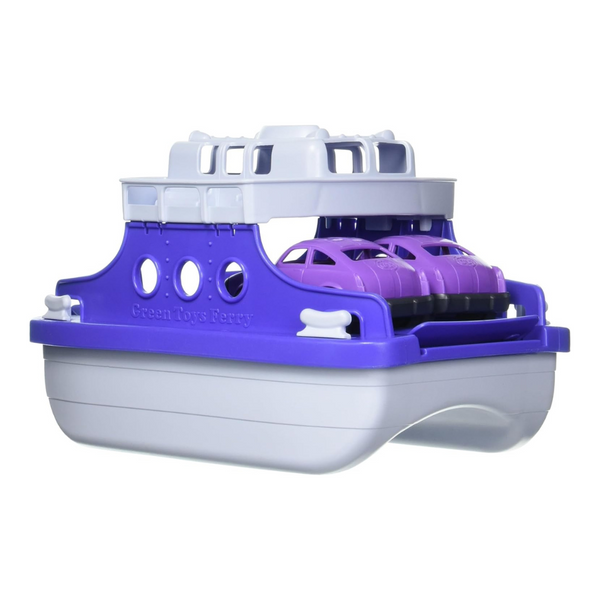 Green Toys Ferry Boat & Cars Bathtub Toy