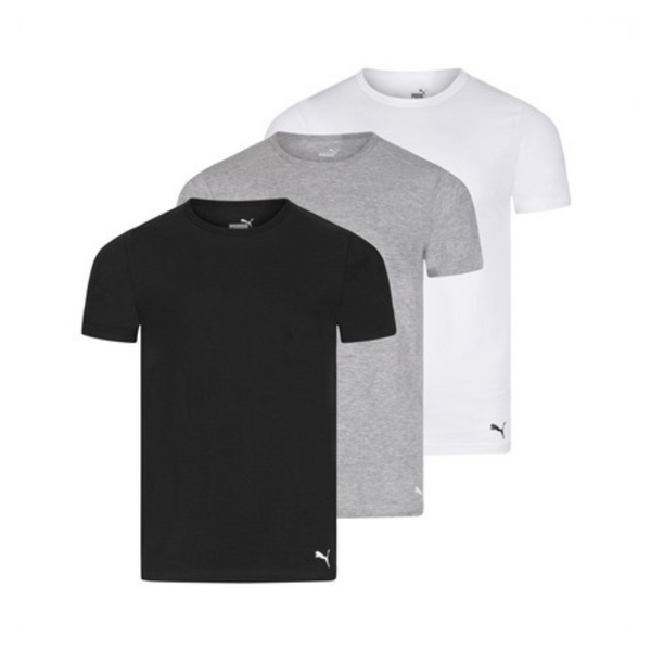 3-Pack PUMA Men's Classic Crewneck Tee Extended Sizes