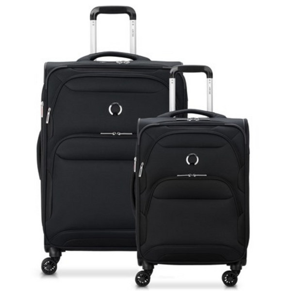 2-Piece Delsey Paris Sky Max 2.0 Softside Expandable Spinner Luggage (21"/24")