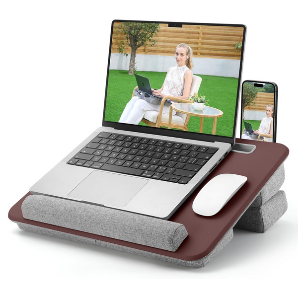 Gipsot Adjustable Laptop Lap Desk With Cushion