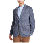 Bar III Men's Plaid Knit Slim-Fit Sport Coat