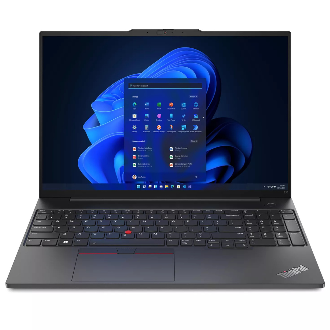 Lenovo ThinkPad E16 16" WUXGA Laptop (I7-1355U / 16GB RAM / 512GB SSD)