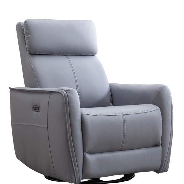 2-Pack Ronni 32.3" Wide Modern Swivel & Rocker Power Recliner Chair