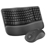 Logitech Wave Keys MK670 Wireless Keyboard and Mouse Combo (Graphite)