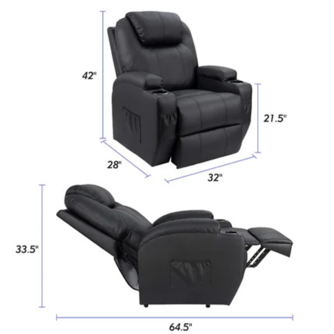 Latitude RunFaux Leather Power Lift Recliner Chair