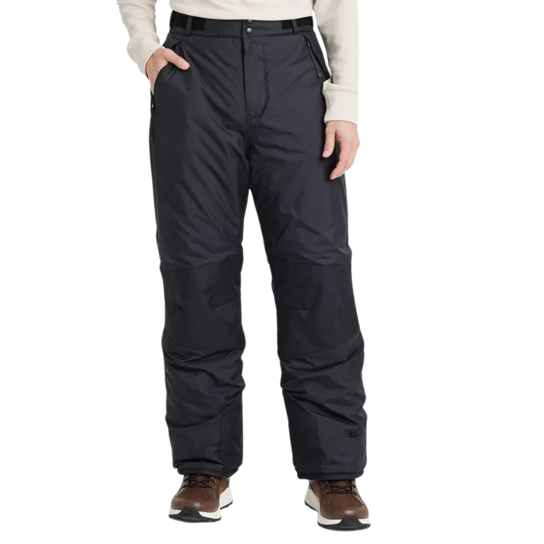 All In Motion Men's Snow Pants (Gray Or Black)