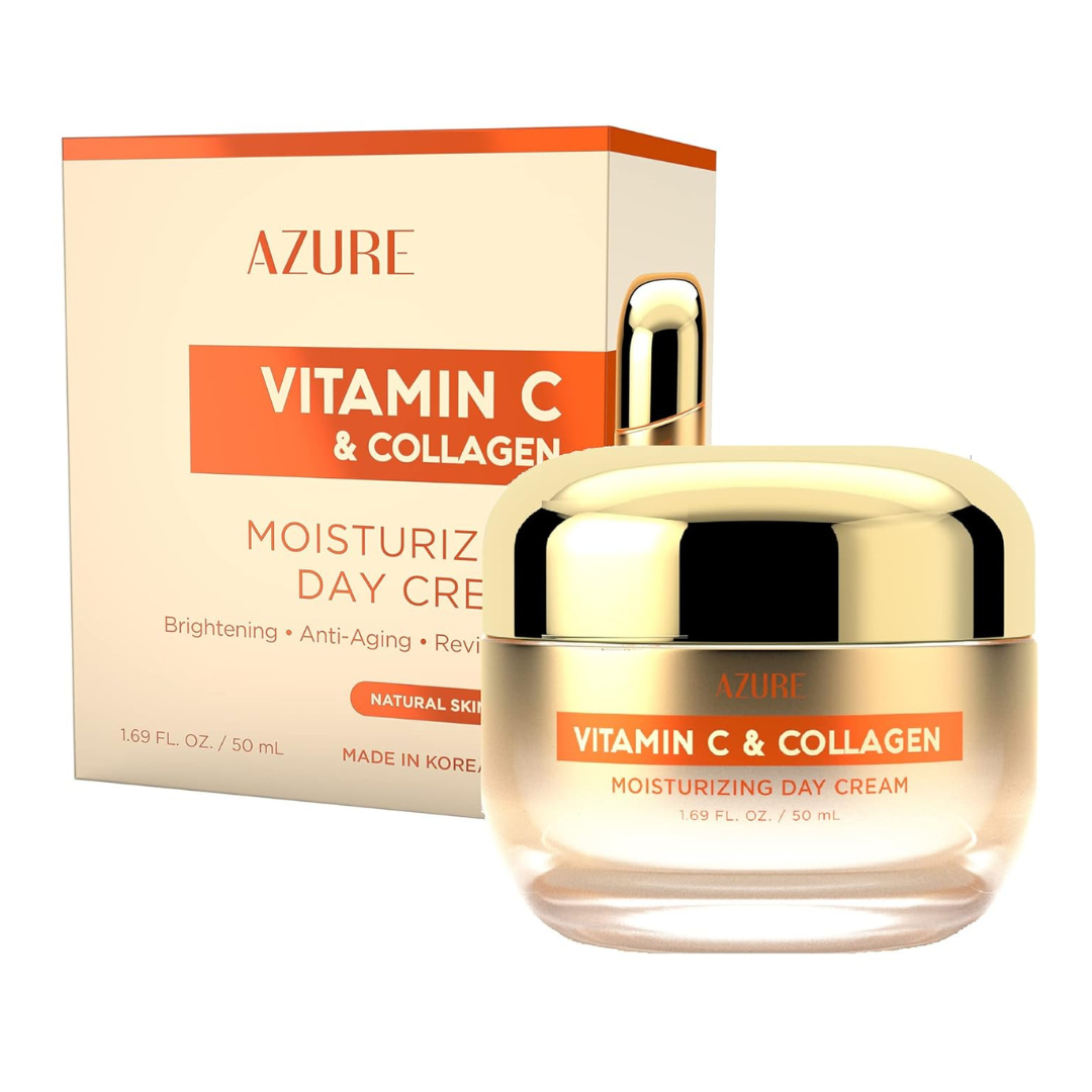 AZURE Vitamin C & Collagen Day Cream (50mL / 1.69 Fl. Oz)