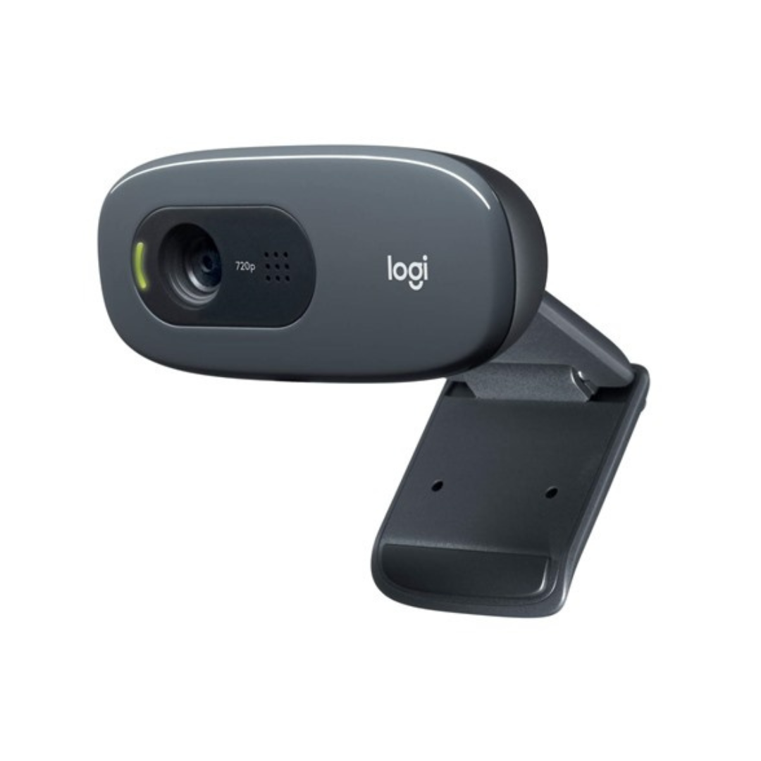 Logitech C270 Webcam With Noise-Reducing Mics