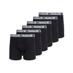 6-Pack Hurley Men's Regrind Boxer Brief