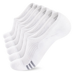 3-Pair PhysFlex No Show Socks For Women & Men (Various Sizes, 3 Colors)