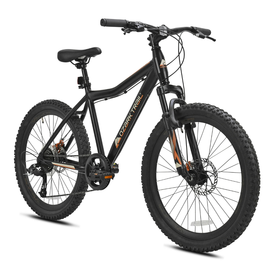 24" Ozark Trail Glide 8-Speed Mountain Bike (3 Colors)